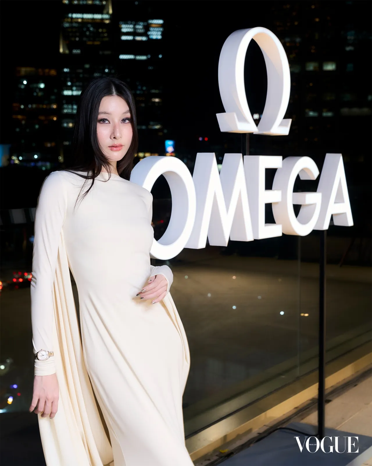 เจมส์จิ ออม OMEGA Aqua Terra 30mm