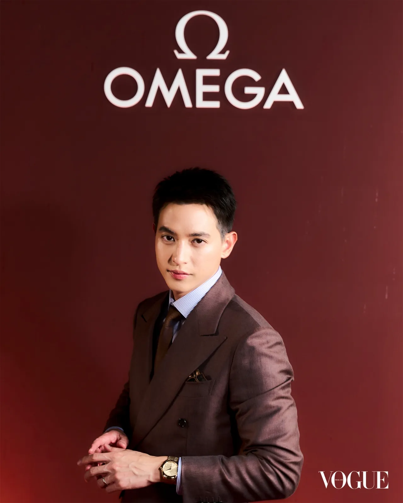 เจมส์จิ ออม OMEGA Aqua Terra 30mm