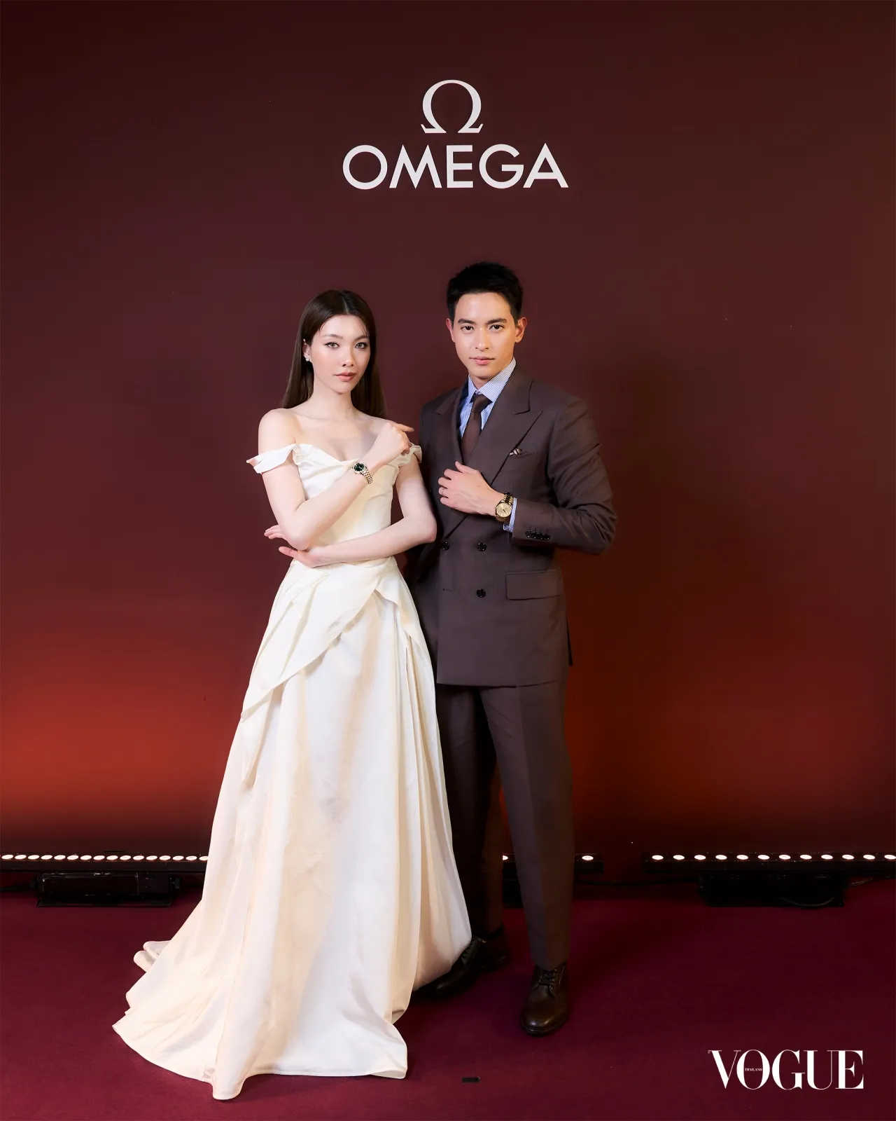 เจมส์จิ ออม OMEGA Aqua Terra 30mm