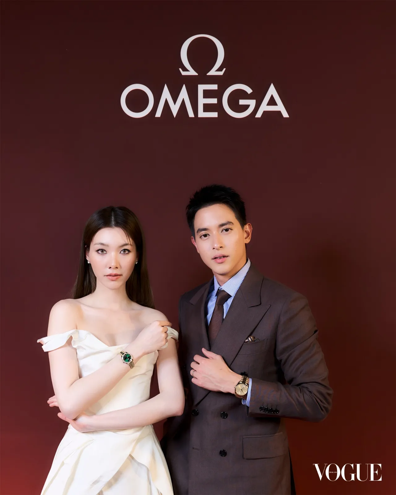 เจมส์จิ ออม OMEGA Aqua Terra 30mm