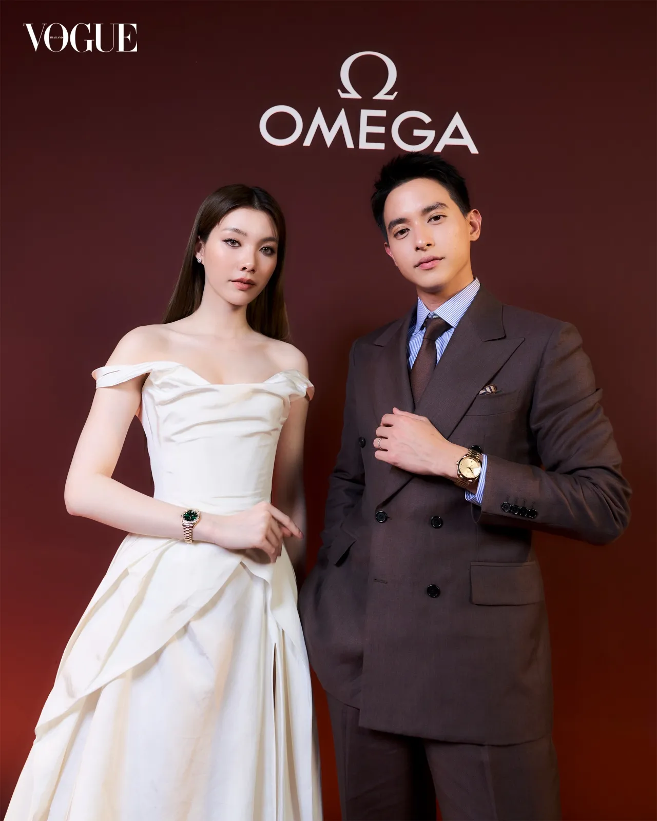 เจมส์จิ ออม OMEGA Aqua Terra 30mm