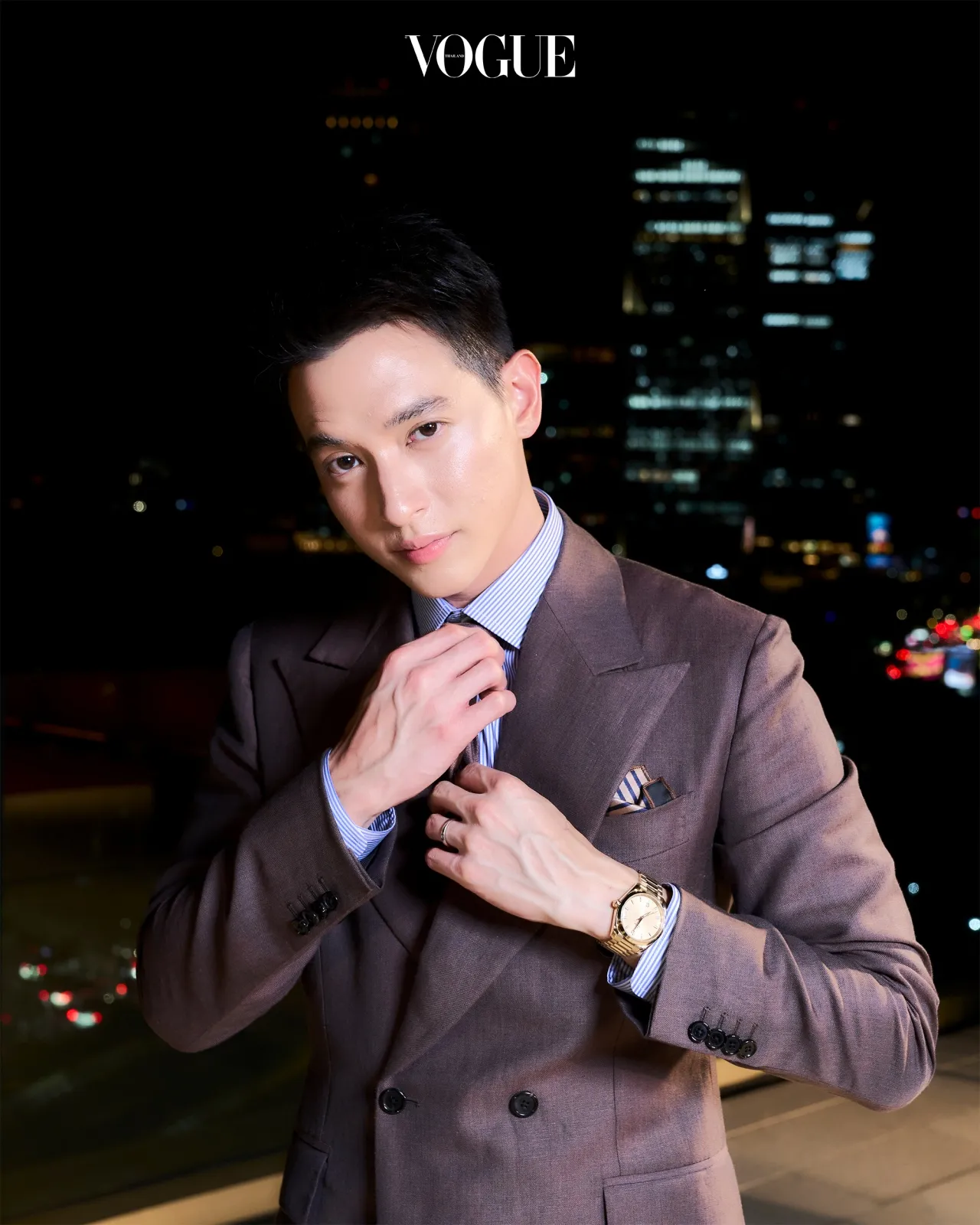 เจมส์จิ ออม OMEGA Aqua Terra 30mm