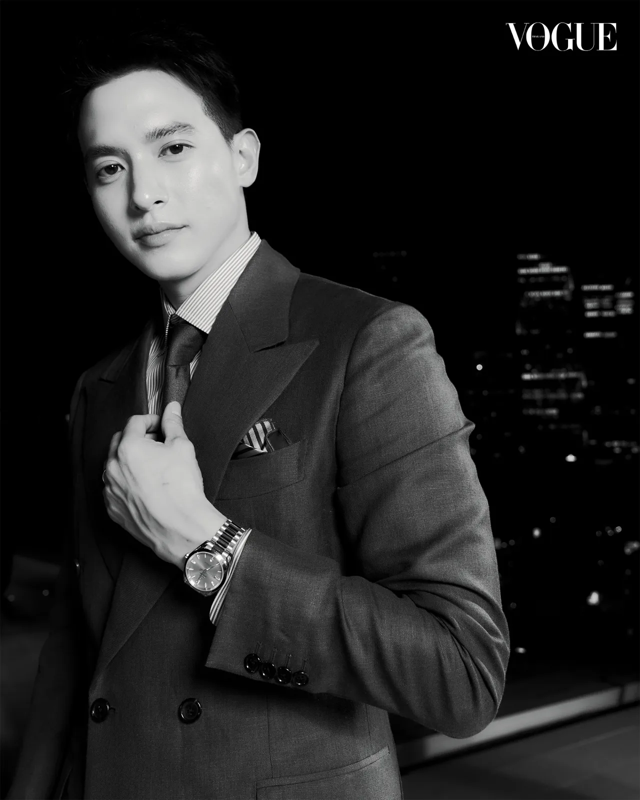 เจมส์จิ ออม OMEGA Aqua Terra 30mm