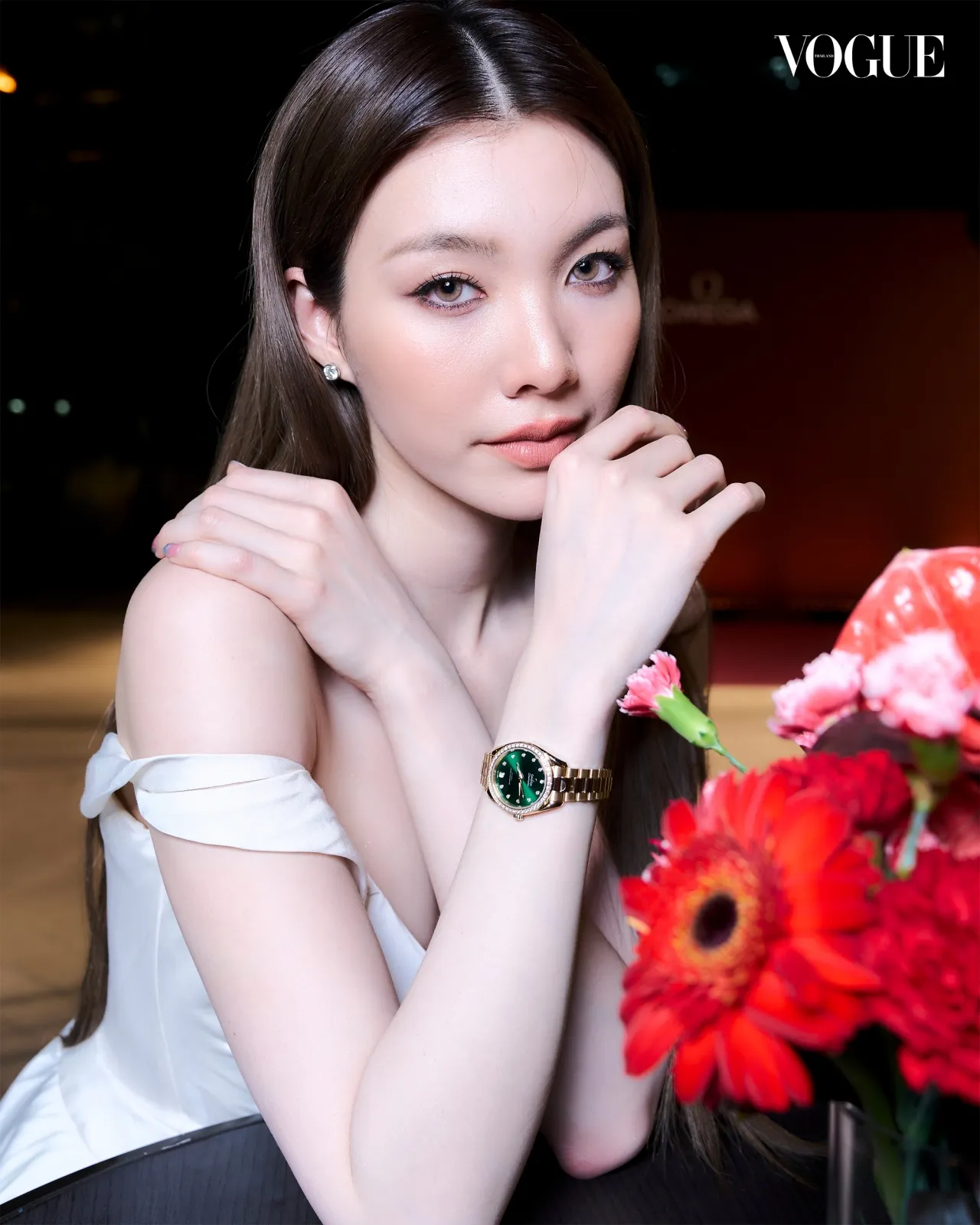 เจมส์จิ ออม OMEGA Aqua Terra 30mm