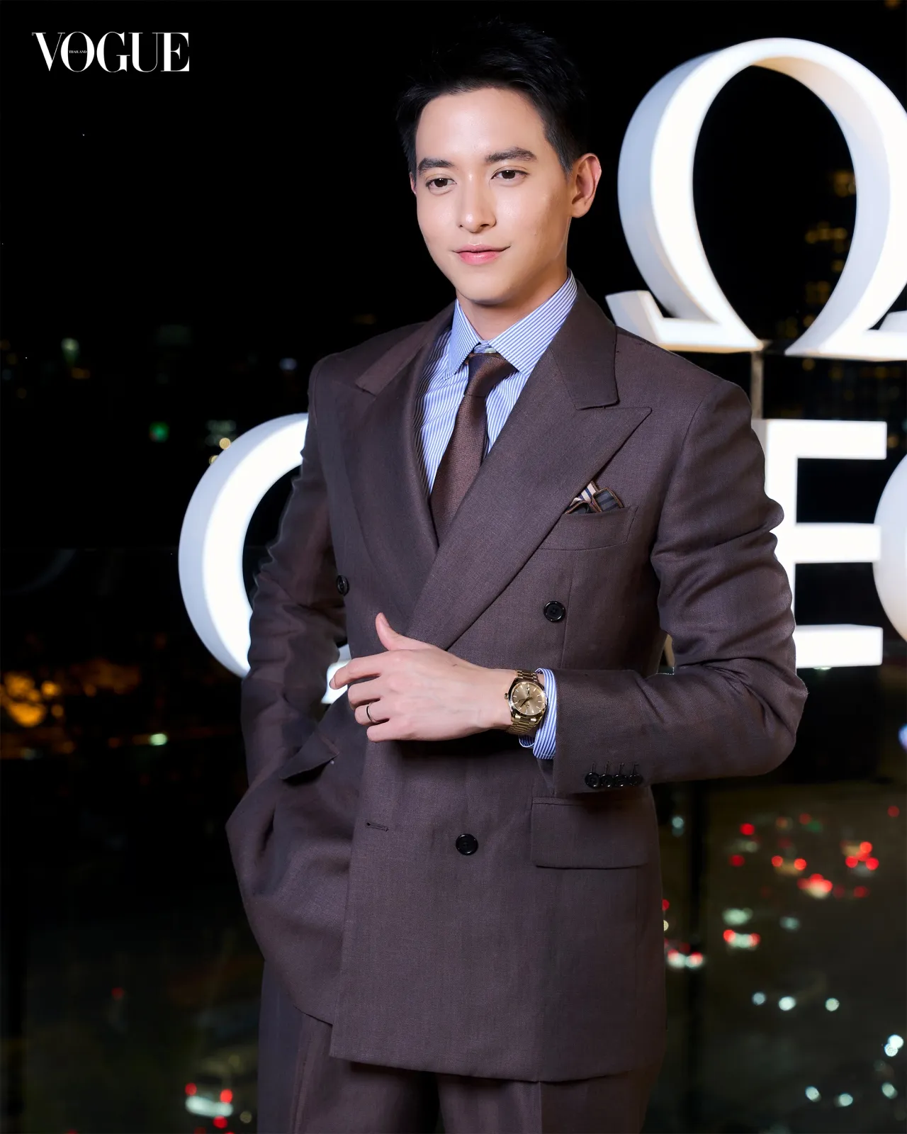 เจมส์จิ ออม OMEGA Aqua Terra 30mm