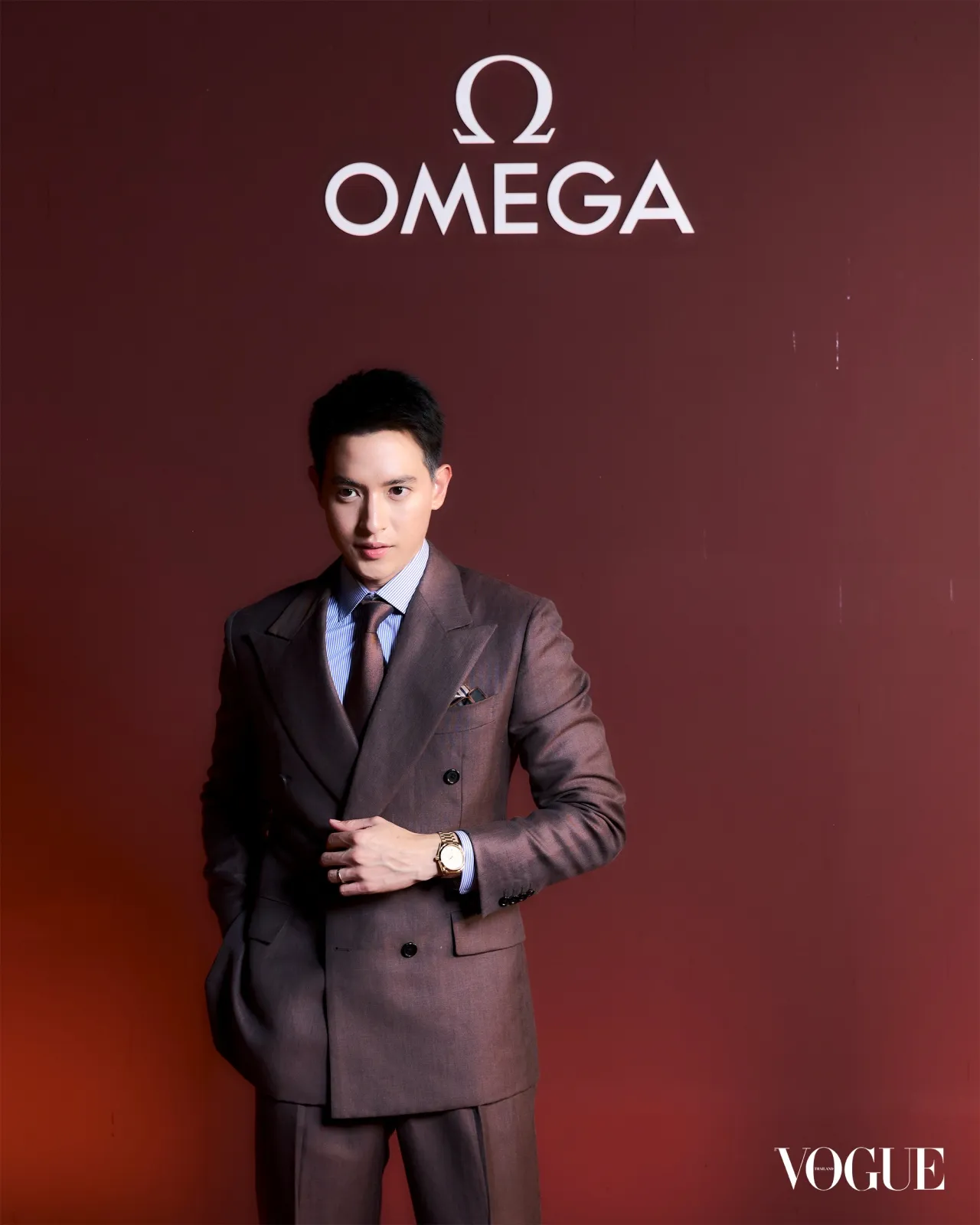 เจมส์จิ ออม OMEGA Aqua Terra 30mm