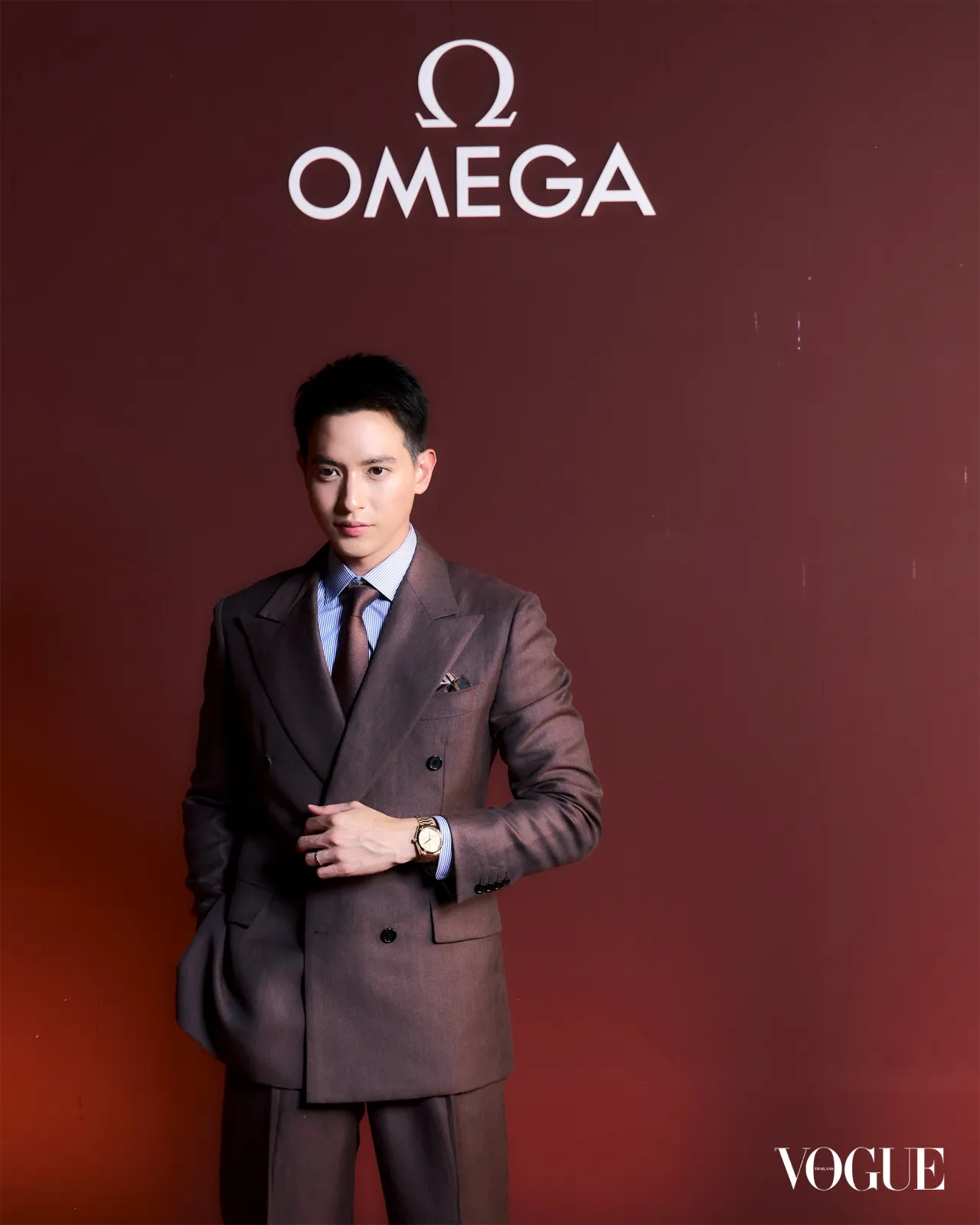 เจมส์จิ ออม OMEGA Aqua Terra 30mm