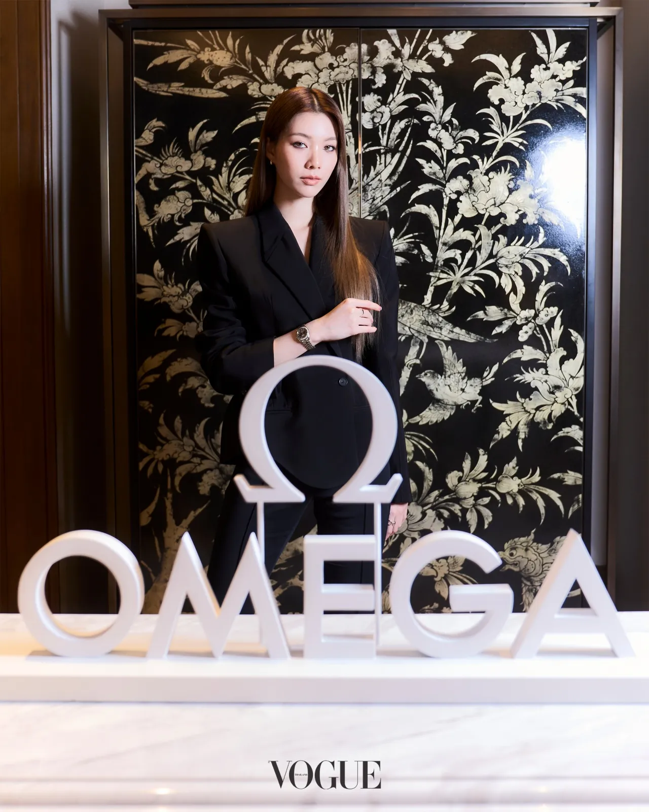 เจมส์จิ ออม OMEGA Aqua Terra 30mm