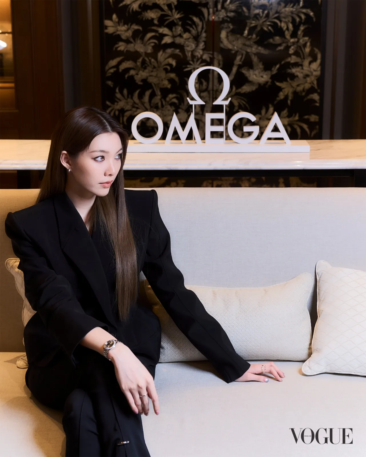 เจมส์จิ ออม OMEGA Aqua Terra 30mm