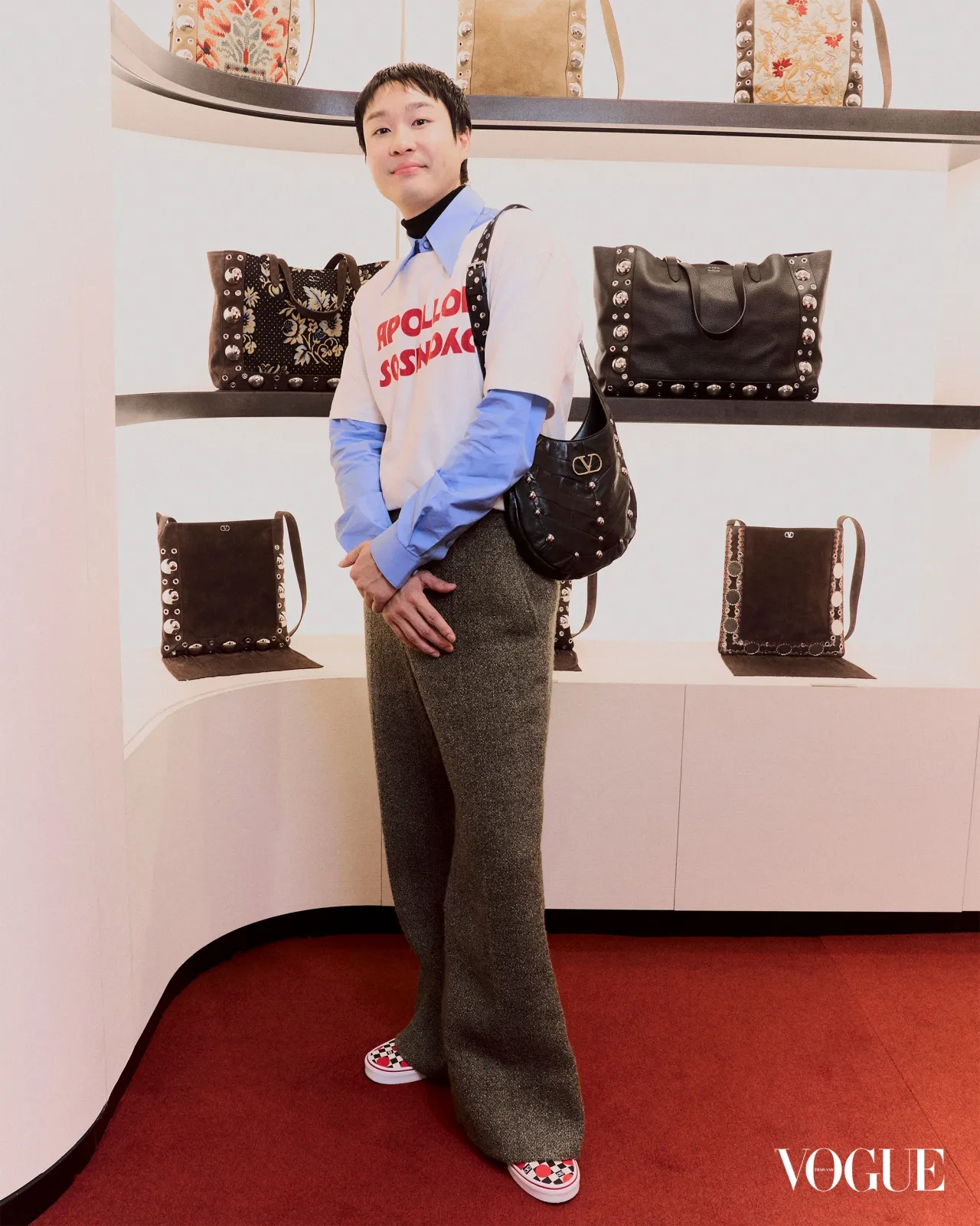 เซเลบริตี้ลุคแฟชั่น Le Méta Théâtre Des Intimités จาก Valentino