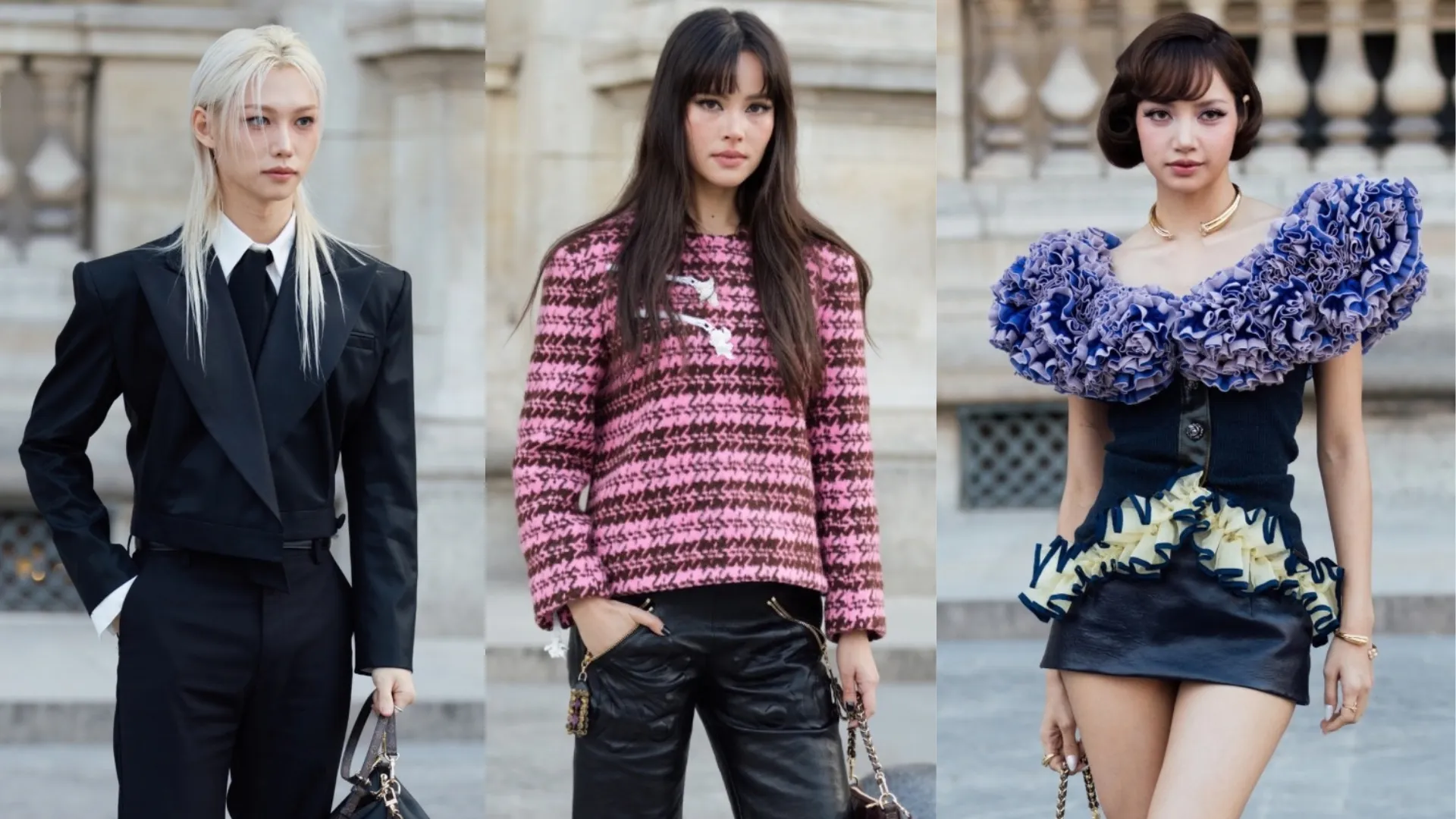 รวบโมเมนต์ 'ญาญ่า' , 'ลิซ่า' และ 'FELIX' ในแฟชั่นโชว์ Louis Vuitton คอลเล็กชั่นฤดูใบไม้ผลิ/ฤดูร้อน 2027 ณ Cour Carrée du Louvre กรุงปารีส ประเทศฝรั่งเศส