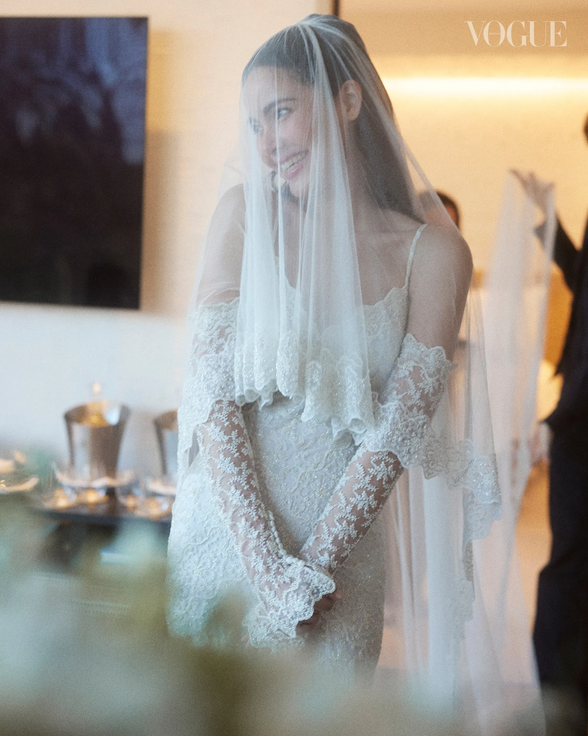 ชุดแต่งงาน 'ญาญ่า-อุรัสยา' จาก Louis Vuitton ณ งานแต่งณเดชน์ญาญ่า ประเทศนอร์เวย์