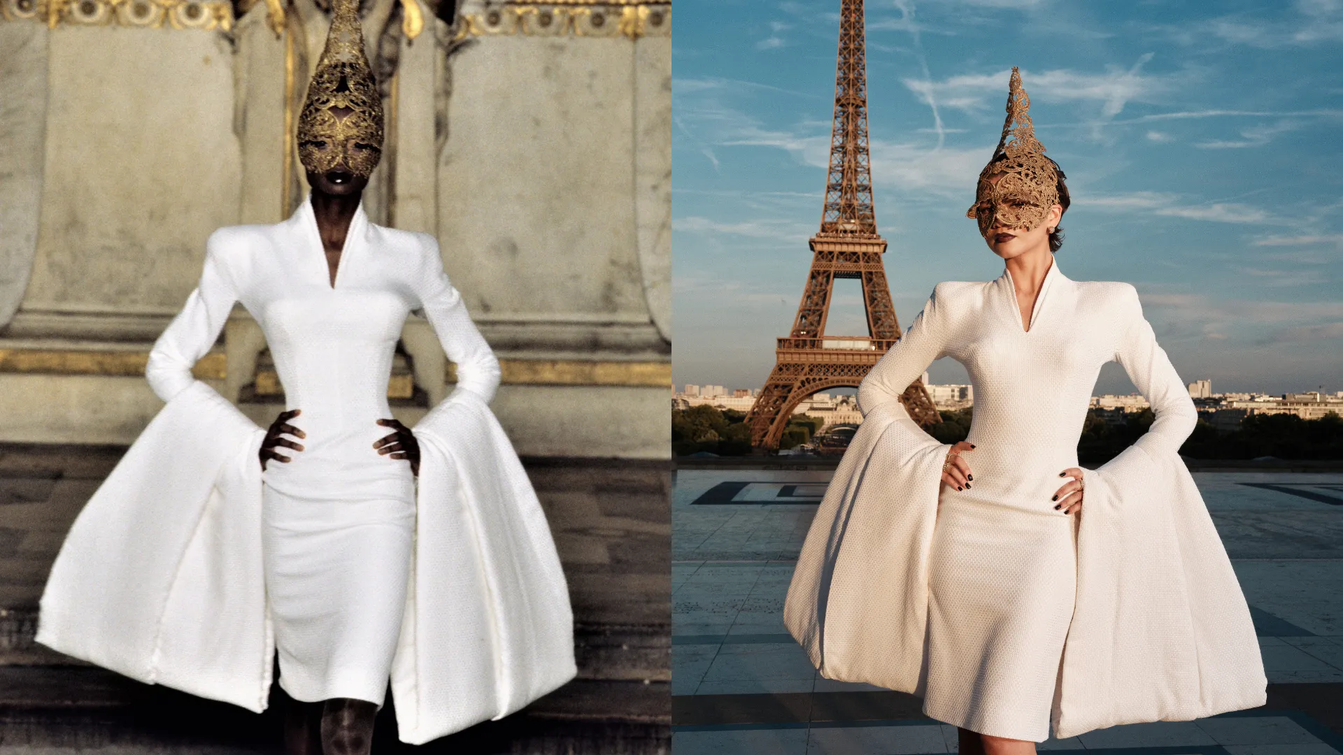 Zendaya in vintage Givenchy 1997 Haute Couture - the odyssey Paris premiere 2026