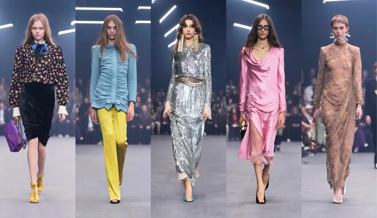 นางเเบบบนรันเวย์ Maison Valentino คอลเล็กชั่นฤดูใบไม้ผลิ/ฤดูร้อน 2026 
