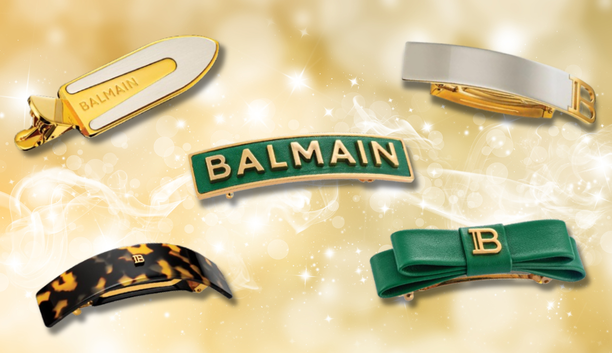 BALMAIN PARIS HAIR COUTURE Hair Clips: Luxury Accessories for an Elegant Hairstyle